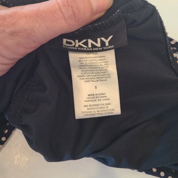 DKNY Polka dot One Piece Swimsuit - Picture 10 of 10